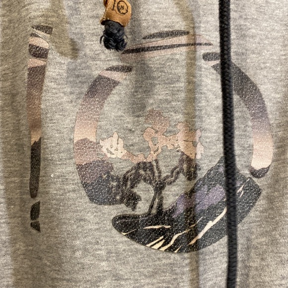 2 shades of grey Tentree hoodie with center design. Size - M :) - Picture 7 of 7